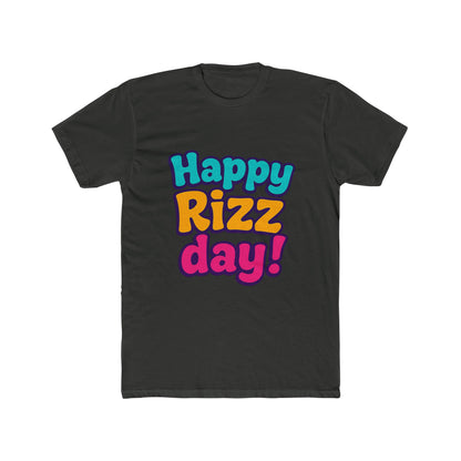 Happy Rizz Day Alphabet Multicolor Unisex T-Shirt – Vibrant Graphic Tee for Everyday Wear