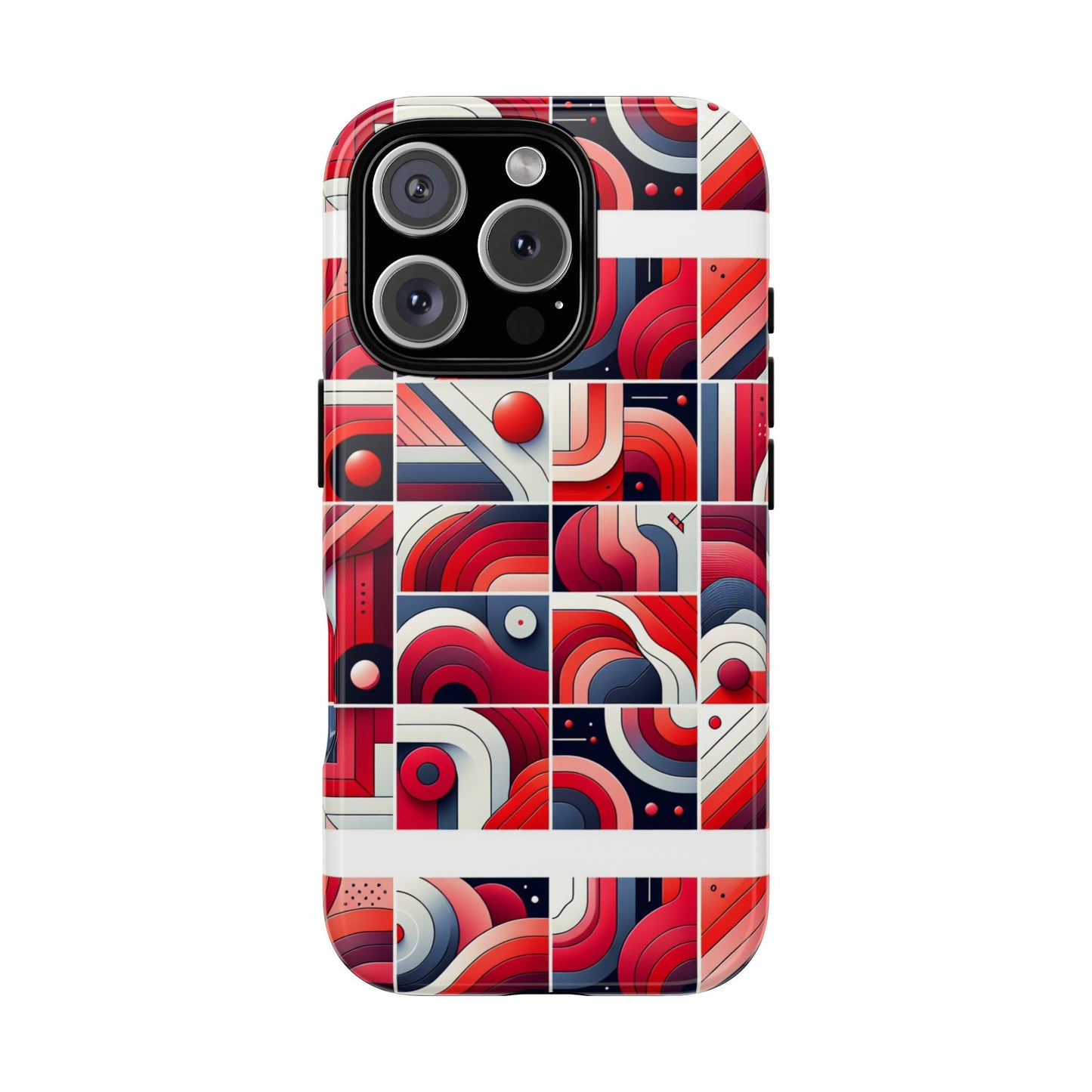 pattern image 3 vibrant shockproof phone case for anime and comic fans - stylish impact protection with abstract art design compatible with iphone 13, 14, 15 & 16 – all models including pro, pro max & plus