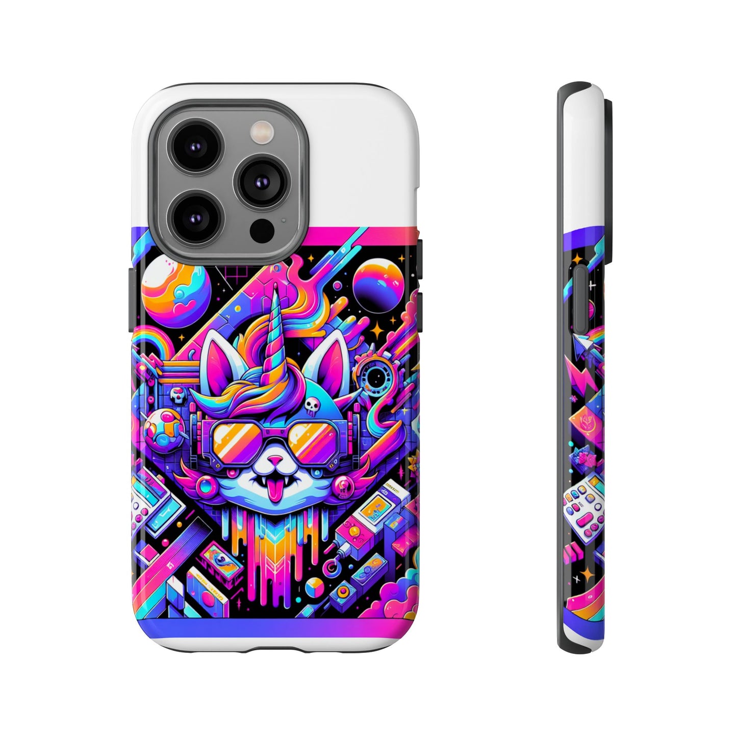 rizzed up and ready protective phone case for anime lovers