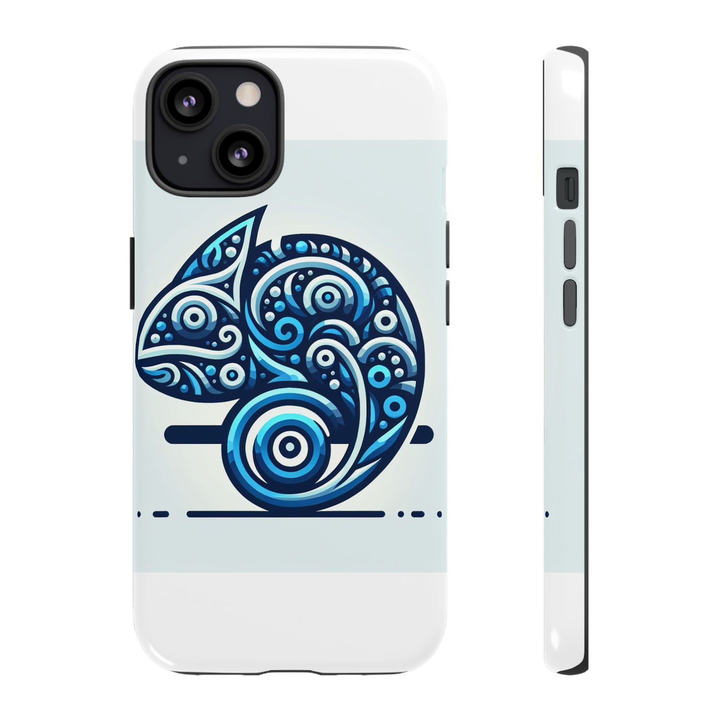 vibrant 3d blue animal design protective phone case – unique accessory for self-expression compatible with iphone 13, 14, 15 & 16 – all models including pro, pro max & plus