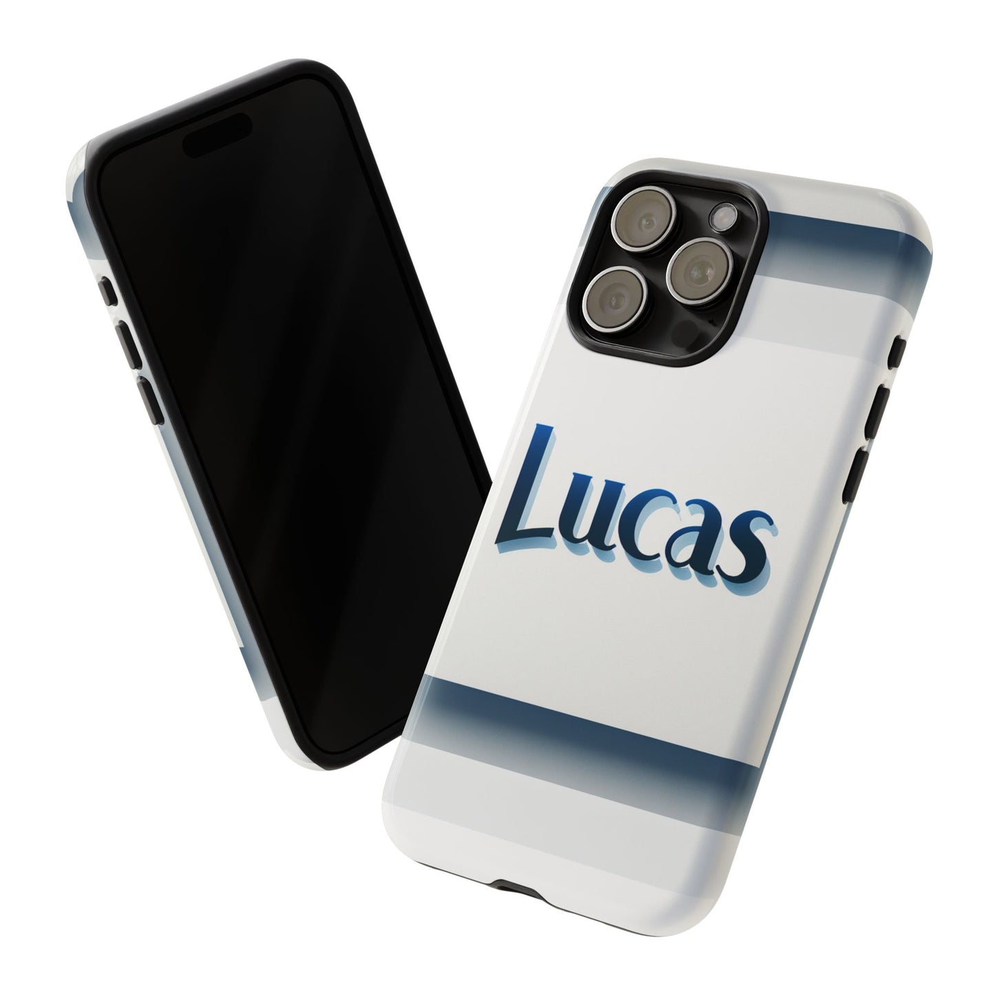 coolname lucas blue 3d wrap protective phone case for smartphones with vibrant anime and comic art design shockproof and uv protected durable tpu cover