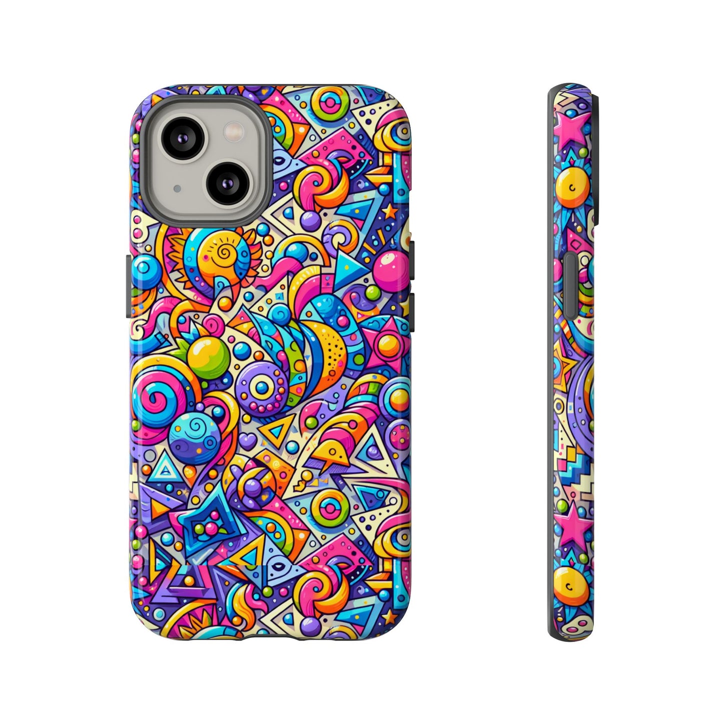 pattern image 7 vibrant protective phone case for anime and comic fans