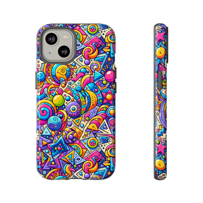 Pattern Image 7 Vibrant Protective Phone Case for Anime and Comic Fans