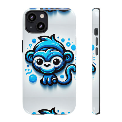 Blue Animal Create 19 Cartoon Animal Phone Case with 3D Wrap Design Shock Absorption for Smartphones Compatible with iPhone and Android Devices