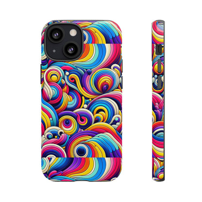Pink Pattern Image 5 Protective Phone Case with 3D Wrap Design for Stylish Smartphone Protection