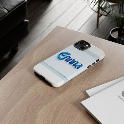 Sleek 3D Wrap Protective Phone Case in Blue Glossy Design for Stylish Protection Compatible with iPhone 13, 14, 15 & 16 – all models including Pro, Pro Max & Plus