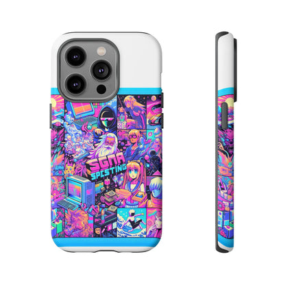 Sigma Sprinting Vibrant Protective Phone Case for Smartphones, 3D Wrap Design with UV Protection, Durable Shock Absorbent Material, Ideal Gift for Anime and Comic Lovers