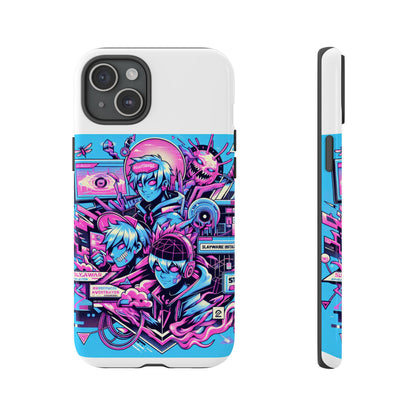 Slayware Installed Protective Phone Case with 3D Wrap Design for Anime and Comic Culture Lovers