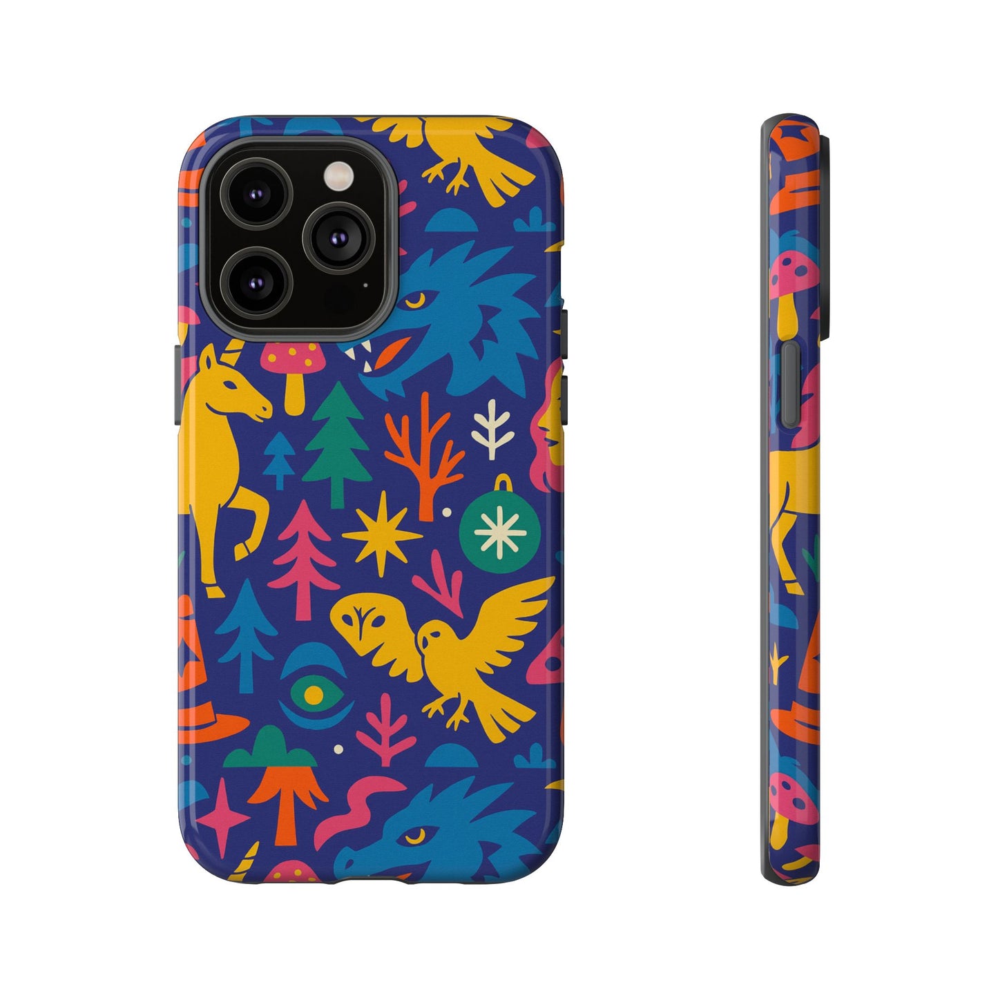vibrant retro 3d wrap protective phone case with funky multicolour design stylish accessory for self-expression compatible with iphone 13, 14, 15 & 16 – all models including pro, pro max & plus