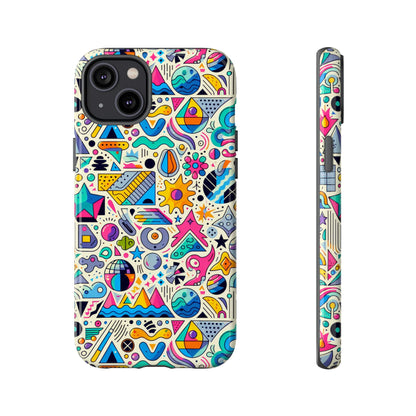 Pattern Image 5 Vibrant Shockproof Phone Case for Anime and Comic Fans - Stylish Protective Cover with 3D Wrap Design Compatible with iPhone 13, 14, 15 & 16 – all models including Pro, Pro Max & Plus