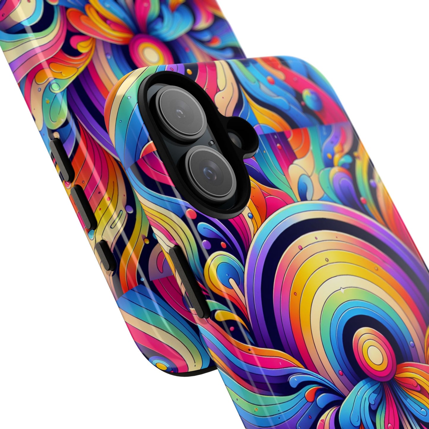 pattern image 10 retro anime comic phone case for men women with vibrant abstract design compatible with iphone 13, 14, 15 & 16 – all models including pro, pro max & plus