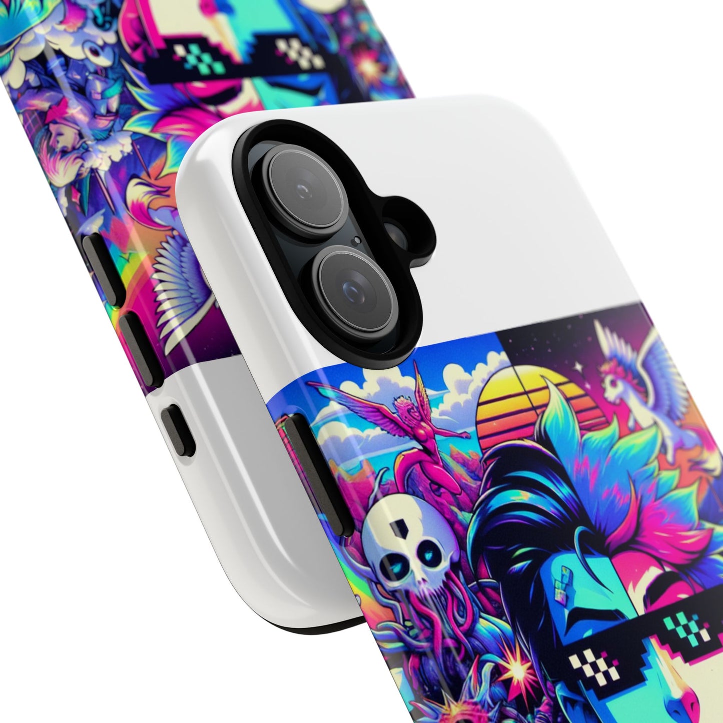 skibidi on sight protective phone case for anime lovers