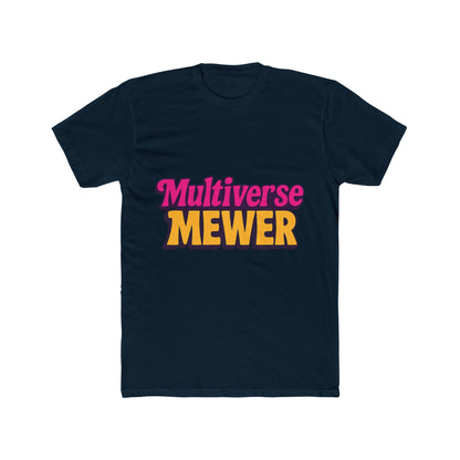 Multiverse Mewer Unisex T-Shirt - Science Fiction Cat Graphic Tee, Multicolor Design - Perfect Sci-Fi Apparel for Cat Lovers