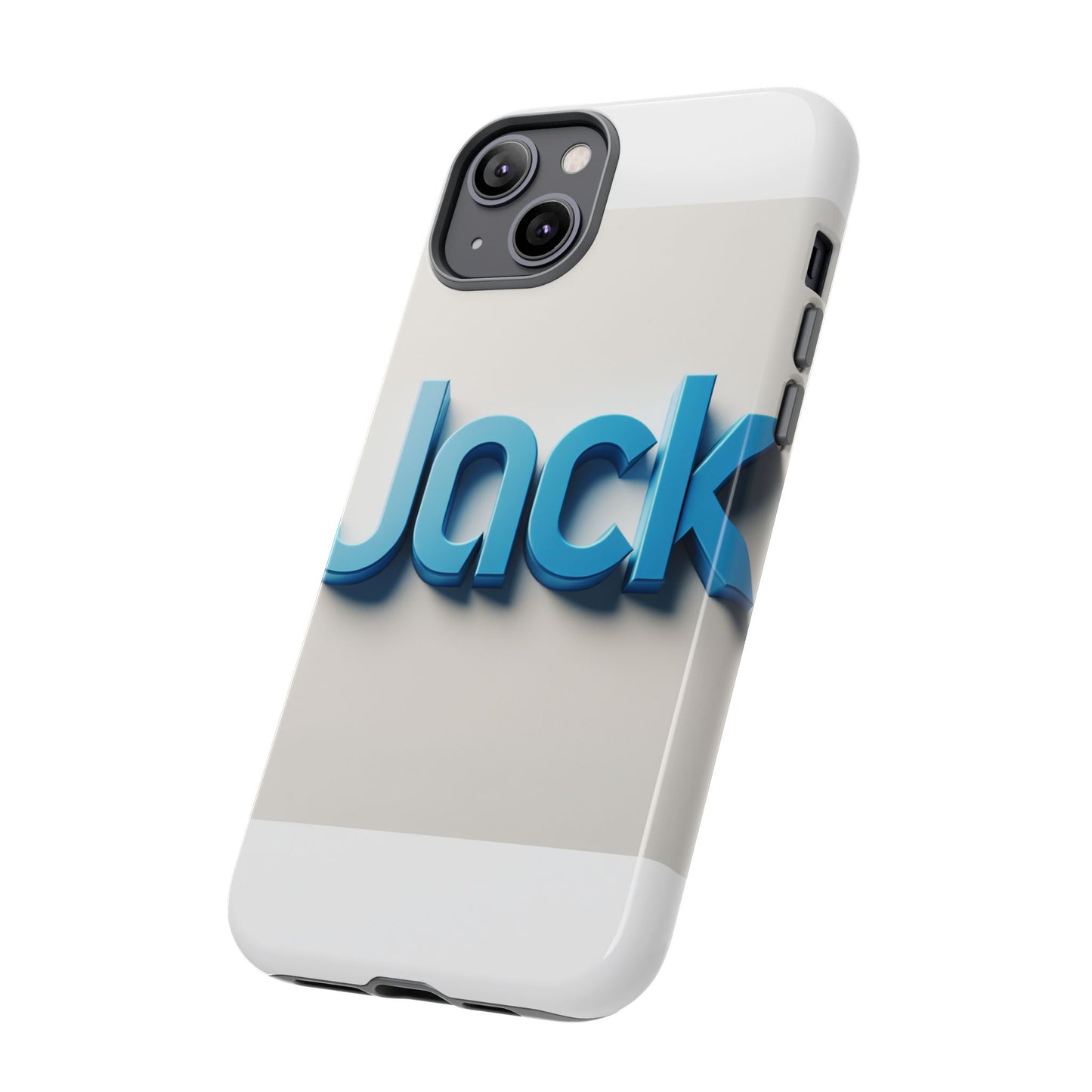 vibrant blue 3d text phone case for stylish protection, unique retro design for men and women, compatible with iphone 13, 14, 15 & 16 – all models including pro, pro max & plus