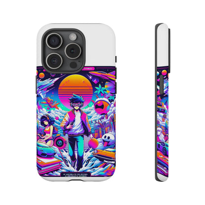 Skibidiverse Traveller Protective Phone Case with 3D Wrap Design, Durable UV Protection, Shock Absorption for Anime and Comic Culture Fans