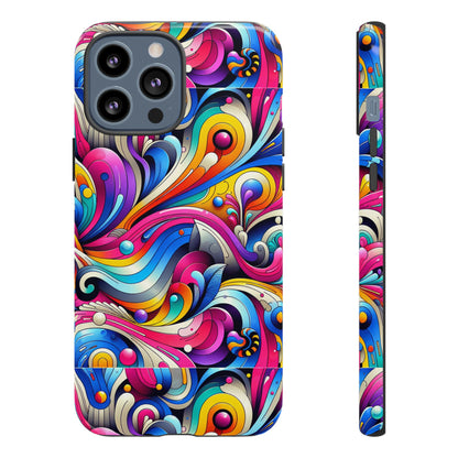 Pink Pattern Image 3 Phone Case with Vibrant 3D Wrap Design for Stylish Protection