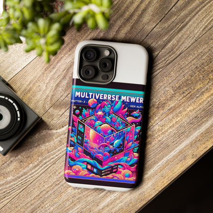 Multiverse Mewer Protective Phone Case with 3D Wrap Design for Smartphones, Durable TPU Silicone, UV Protected, Ideal Gift for Anime and Comic Lovers