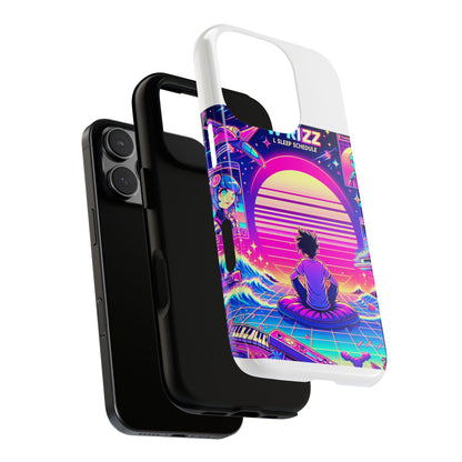 W Rizz L Sleep Schedule Protective Phone Case for Anime Lovers