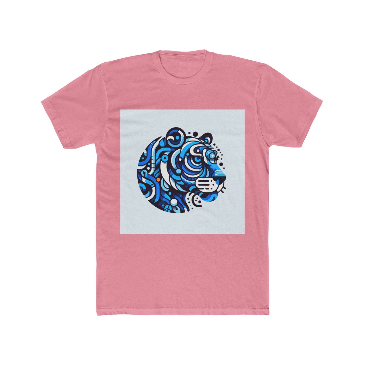 unisex t-shirt with blue animal graphic – trendy 22 design, stylish & comfortable tee for fashion-forward men & women