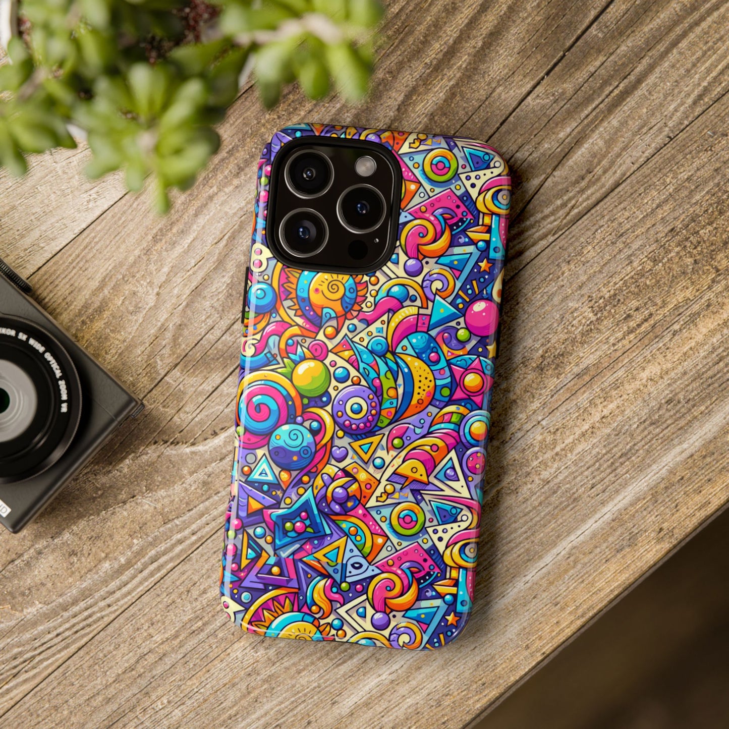 pattern image 7 vibrant protective phone case for anime and comic fans