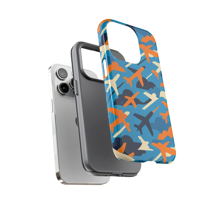 Vibrant Aviation-Themed Protective Phone Case with 3D Wrap Design – Stylish Accessory for Self-Expression – Compatible with iPhone 13, 14, 15 & 16 – all models including Pro, Pro Max & Plus