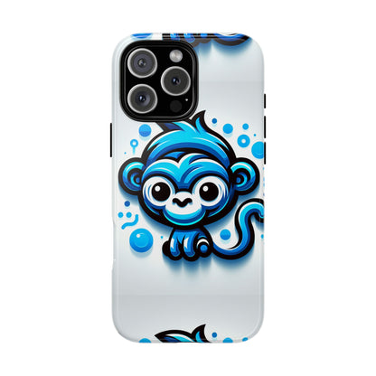 Blue Animal Create 19 Cartoon Animal Phone Case with 3D Wrap Design Shock Absorption for Smartphones Compatible with iPhone and Android Devices