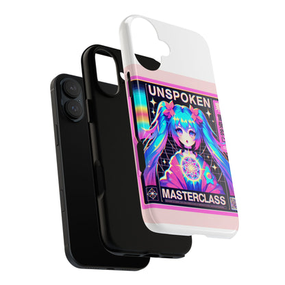 Unspoken Riz Masterclass Protective Phone Case, 3D Wrap Design, Durable Shock Absorption, UV Protected, Ideal Gift for Anime and Comic Fans, Glossy or Matte Finish