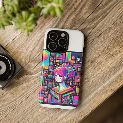 Ratio D Irl Protective Phone Case with 3D Wrap Design, UV Protected, Durable TPU Silicone, Shock Absorbent, Ideal for Anime and Comic Culture Fans