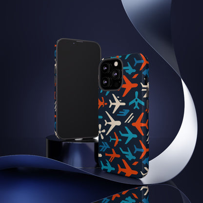 Vibrant Aviation Themed Protective Phone Case with 3D Wrap Design – Unique Style and Durable Protection – Compatible with iPhone 13, 14, 15 & 16 – All Models Including Pro, Pro Max & Plus