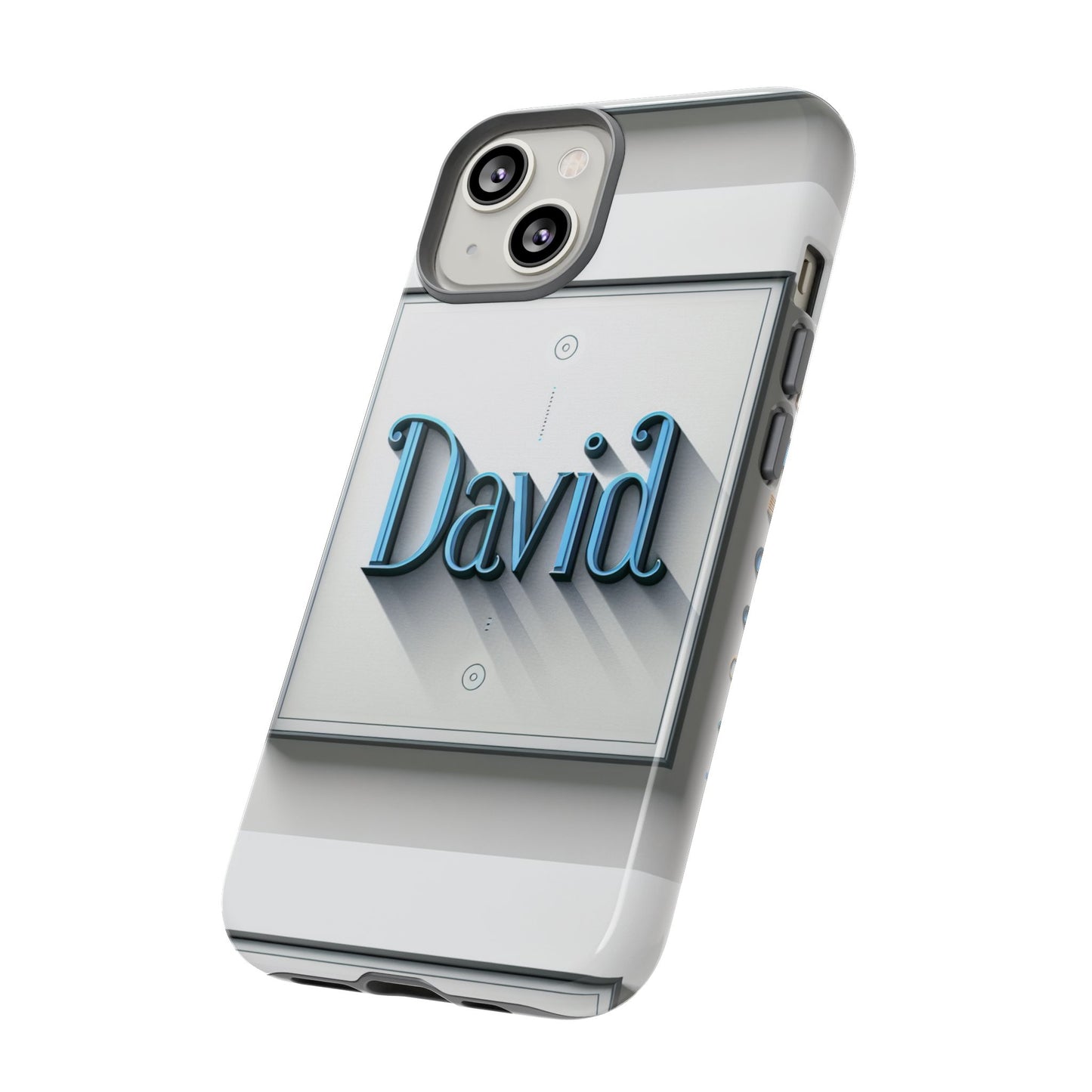 david blue anime comic style shockproof phone case for men women durable protective cover with 3d wrap design