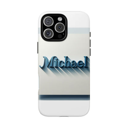 3D Textured Protective Phone Case in Blue and White, Stylish Accessory for Creative Individuals, Compatible with iPhone 13, 14, 15 & 16 – all models including Pro, Pro Max & Plus