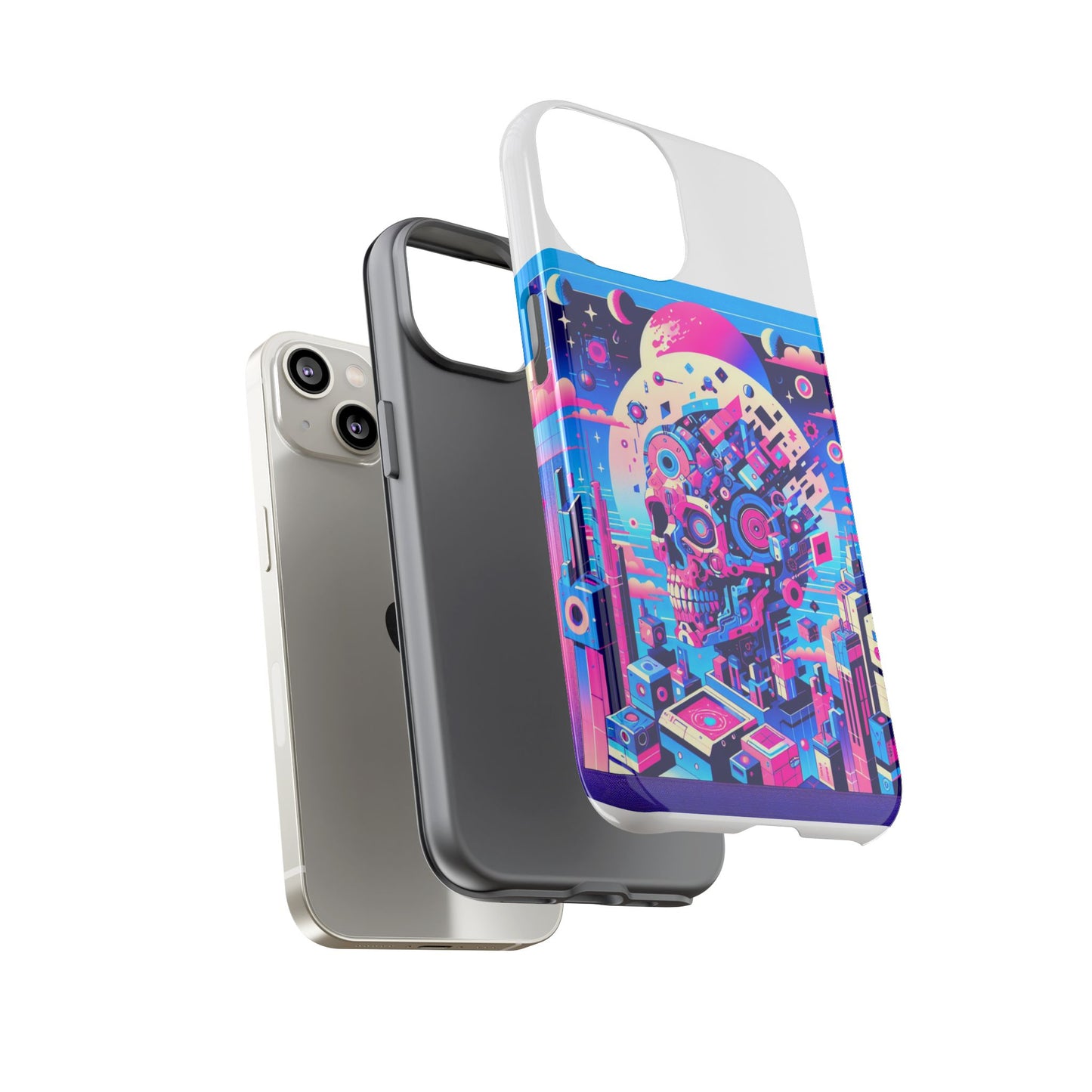skibidi state certified protective phone case for anime lovers, durable 3d wrap design, uv protected, stylish shock absorbing silicone liner