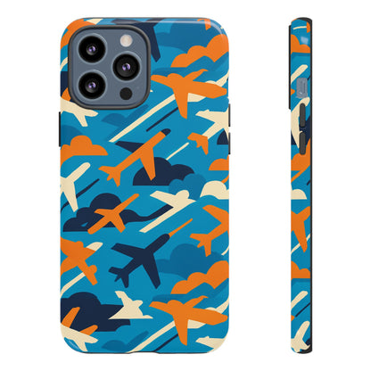 Vibrant Aviation-Themed Protective Phone Case with 3D Wrap Design – Stylish Accessory for Self-Expression – Compatible with iPhone 13, 14, 15 & 16 – all models including Pro, Pro Max & Plus