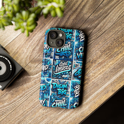 Vibrant 3D Graphic Protective Phone Case with Artistic Design – Stylish Accessory for Self-Expression Compatible with iPhone 13, 14, 15 & 16 – all models including Pro, Pro Max & Plus