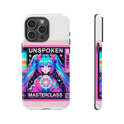 Unspoken Riz Masterclass Protective Phone Case, 3D Wrap Design, Durable Shock Absorption, UV Protected, Ideal Gift for Anime and Comic Fans, Glossy or Matte Finish