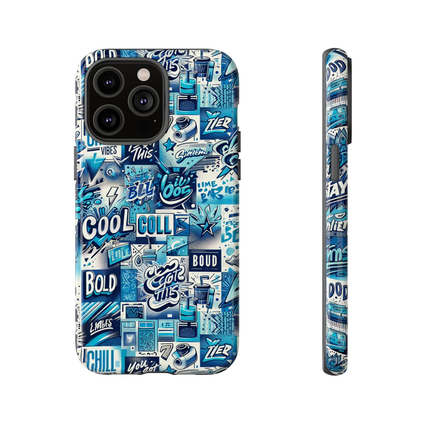 blue pattern image 16 phone case for smartphones with 3d wrap design shock absorption and uv protection stylish anime and comic inspired protective cover