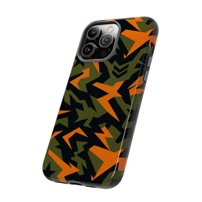Military Camouflage 3D Wrap Protective Phone Case for Bold Expression and Unique Style Compatible with iPhone 13, 14, 15 & 16 – All Models Including Pro, Pro Max & Plus