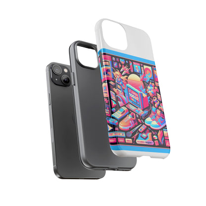 W Skibidi Frequency 3D Wrap Protective Phone Case for Anime Lovers, Durable TPU Silicone, Shock Absorbing, UV Protected, Glossy or Matte Finish, Unique Gift Idea