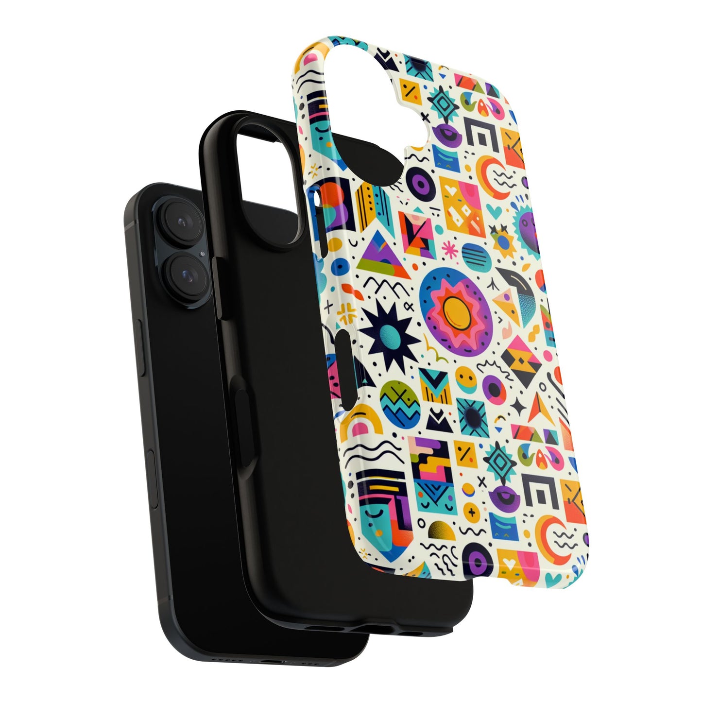 pattern image 10 vibrant 3d phone case for smartphone protection and style compatible with iphone 13, 14, 15 & 16 – all models including pro, pro max & plus