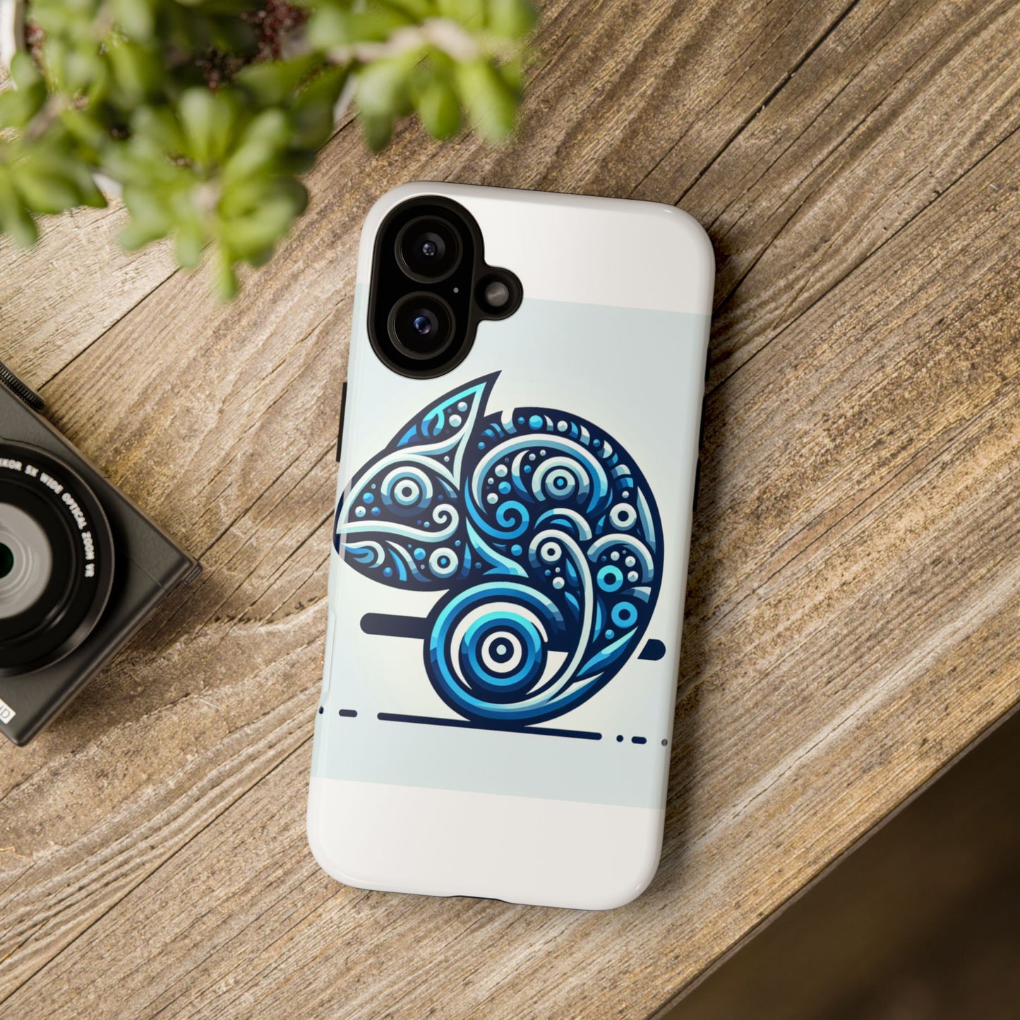 vibrant 3d blue animal design protective phone case – unique accessory for self-expression compatible with iphone 13, 14, 15 & 16 – all models including pro, pro max & plus