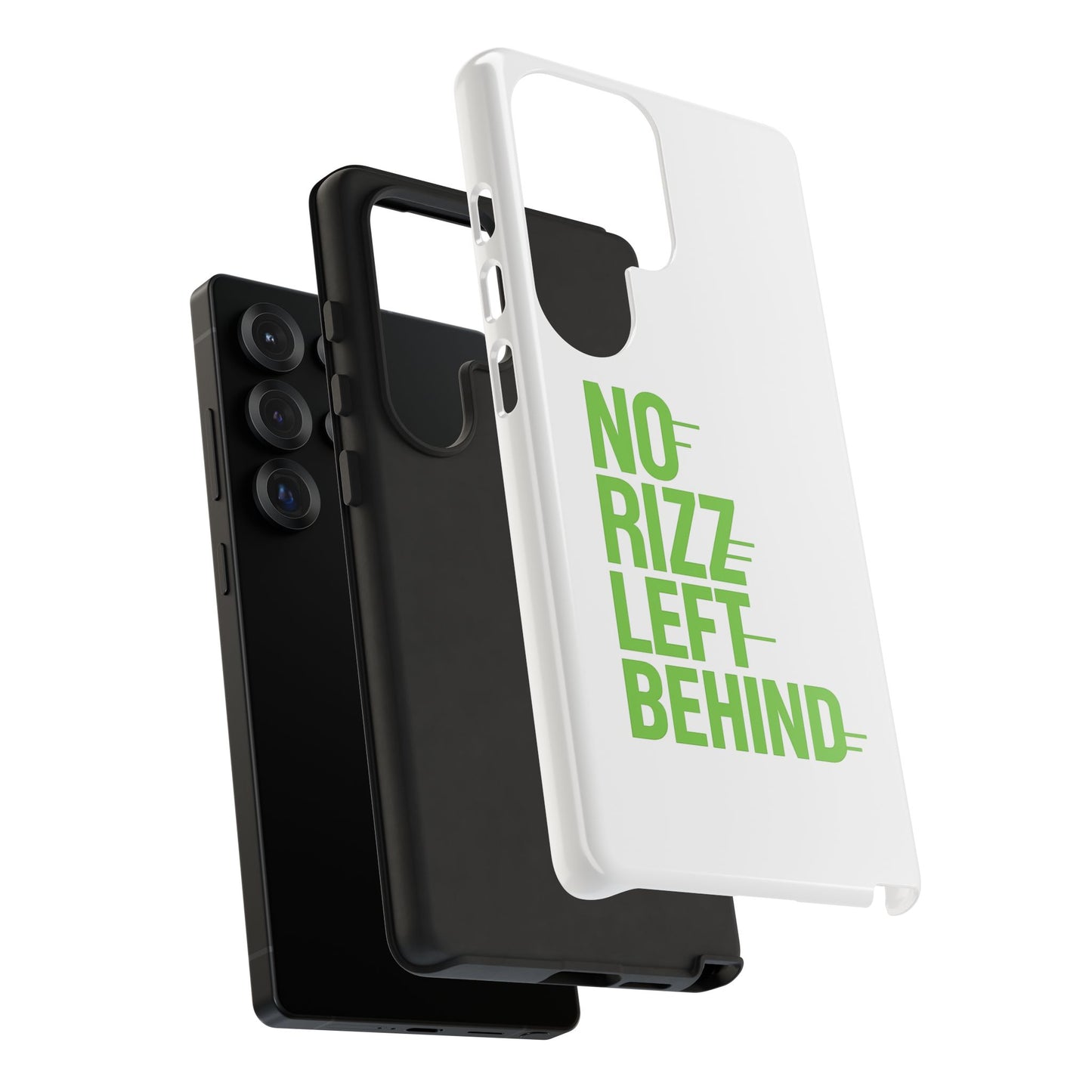 copy of tough cases - no rizz left behind phone case for ultimate protection and style, impact-resistant, dual layer, vibrant design, perfect gift for adults