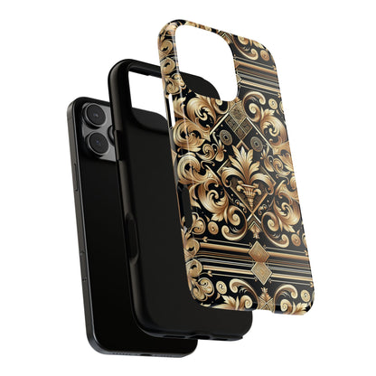 Pattern Image 2 Phone Case with 3D Wrap Design for Stylish Protection and Luxurious Baroque Finish Compatible with iPhone 13, 14, 15 & 16 – all models including Pro, Pro Max & Plus