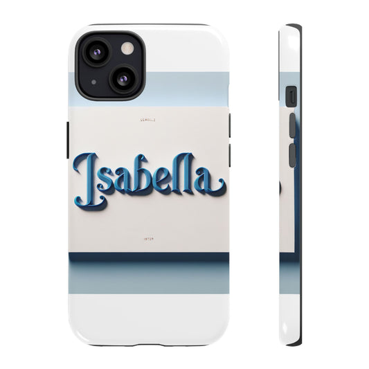 Vibrant 3D Blue Alphabet Design Protective Phone Case Stylish Accessory for Men and Women Unique Phone Cover Compatible with iPhone 13, 14, 15 & 16 – all models including Pro, Pro Max & Plus