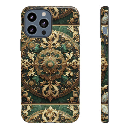 Pattern Image 2 Vibrant Comic Style Phone Case for Men and Women with Ornate Baroque Design Compatible with iPhone 13, 14, 15 & 16 – all models including Pro, Pro Max & Plus