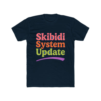 Skibidi System Update Meme Multicolor Unisex T-Shirt - Funny Graphic Tee for All Ages