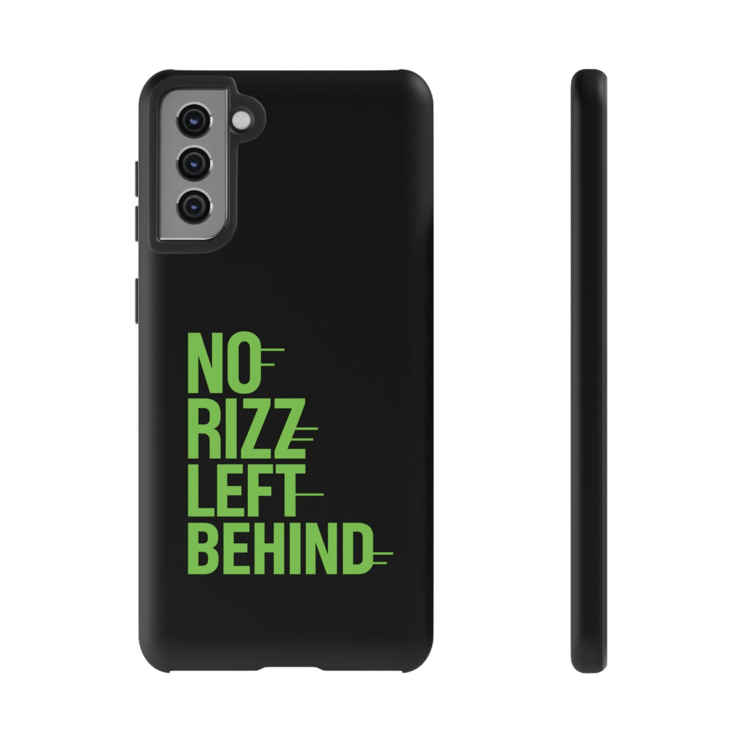 tough phone case - no rizz left behind for ultimate protection