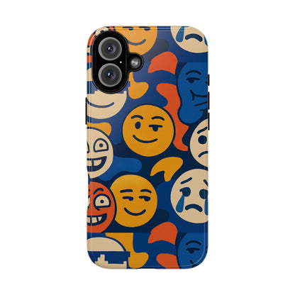 Vibrant 3D Emoji Protective Phone Case for Daily Use – Bold Design for Stylish Expression – Compatible with iPhone 13, 14, 15 & 16 – All Models Including Pro, Pro Max & Plus