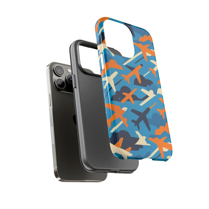 Vibrant Aviation-Themed Protective Phone Case with 3D Wrap Design – Stylish Accessory for Self-Expression – Compatible with iPhone 13, 14, 15 & 16 – all models including Pro, Pro Max & Plus