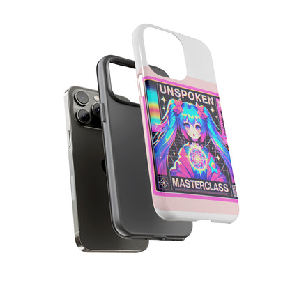 Unspoken Riz Masterclass Protective Phone Case, 3D Wrap Design, Durable Shock Absorption, UV Protected, Ideal Gift for Anime and Comic Fans, Glossy or Matte Finish