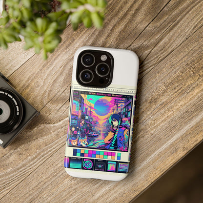 Main Character Moment Protective Phone Case, 3D Wrap Design, Durable TPU Silicone, UV Protected, Anime and Comic Inspired, Unique Gift for Tech Enthusiasts